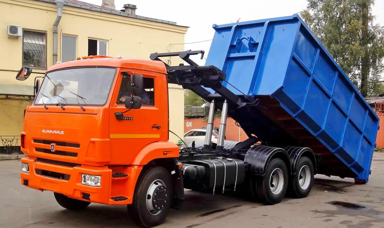Пухто для вывоза мусора в Новомосковске от ПроМусор – аренда контейнера пухто 8 м³, услуги от 2478 руб