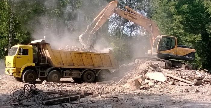 Вывоз бетонного боя и ЖБИ отходов в Новомосковске от ПроМусор, цена от 2788 руб., утилизация и переработка