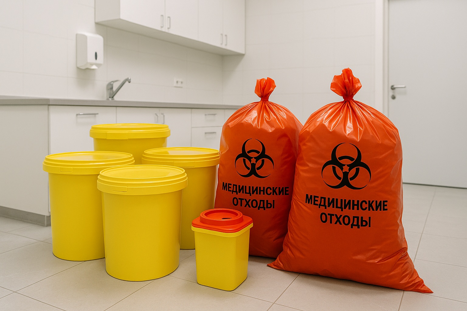 Утилизация медицинских и биологических отходов в Новомосковске – вывоз, сбор, лицензия, цены от 12 руб. – ПроМусор