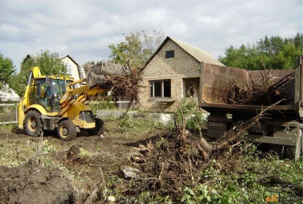 Уборка участков от мусора любой сложности в Новомосковске в октябре