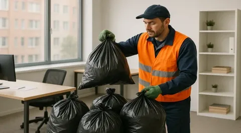 Уборка и вывоз мусора после мероприятий в Новомосковске в октябре
